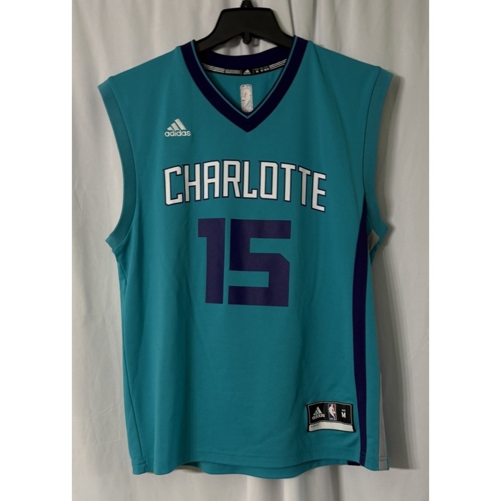 Adidas NBA Charlotte Hornets Kemba Walker Away Jersey #15 Mens Size Medium